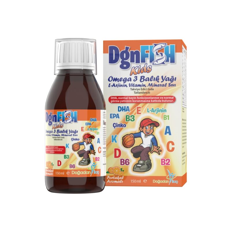 DGN Fish Kids Omega 3 Balık Yağı