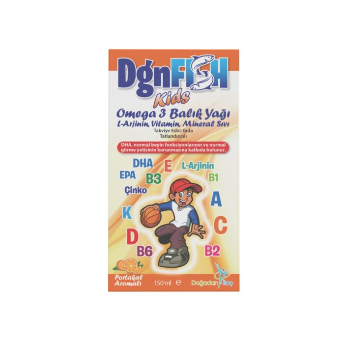 DGN Fish Kids Omega 3 Balık Yağı