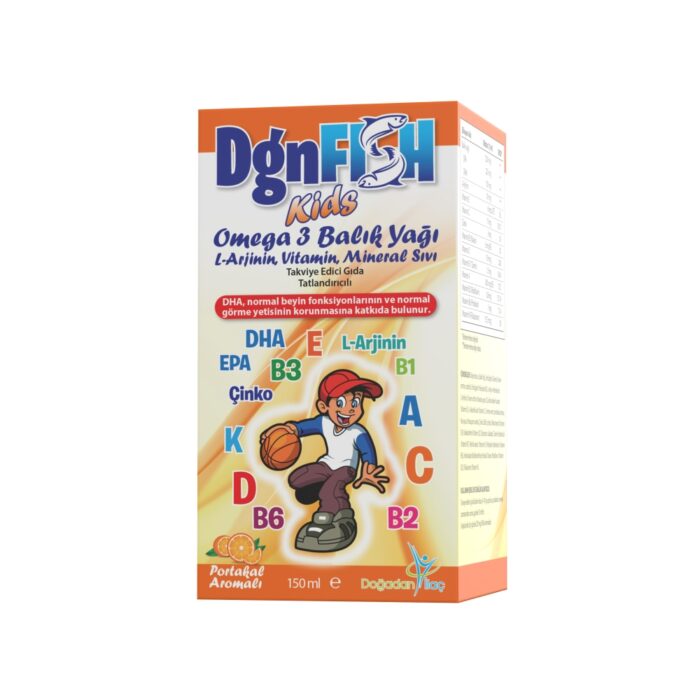 DGN Fish Kids Omega 3 Balık Yağı